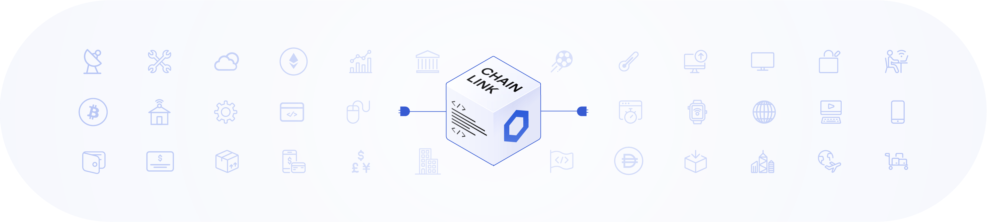 Chainlink Abstract Banner